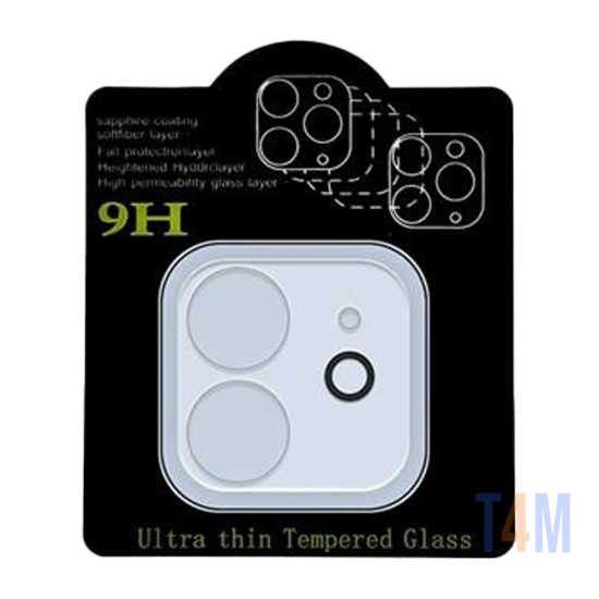 PROTETOR DE VIDRO TEMPERADO COM LENTE DE CÂMERA TRASEIRA ULTRAFINA PARA APPLE IPHONE 12 MINI